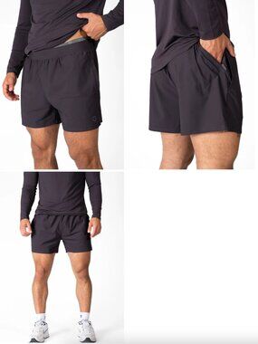 Haus Essential Shorts 5" Inseam w/ Liner - Dark Purple